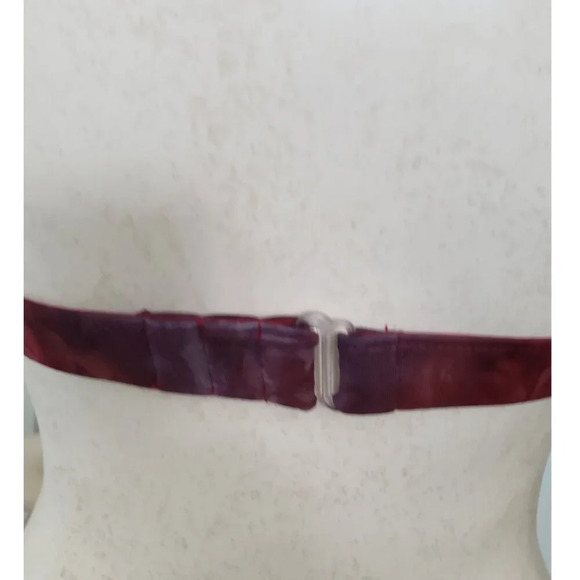 LUCKY BRAND swimsuit bikini with removable flowers size Small - Picture 7 of 11